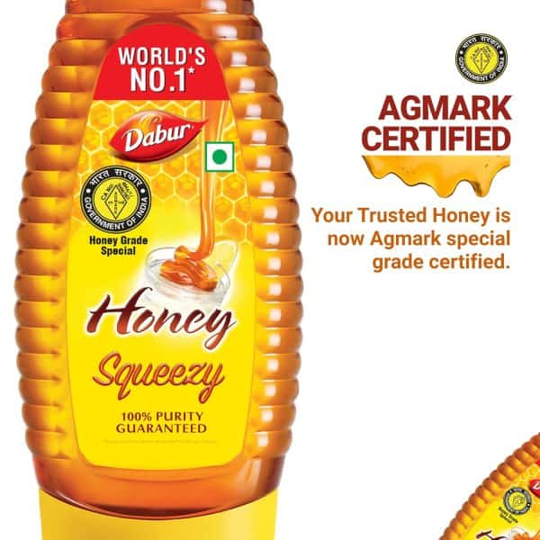 Dabur Honey Squeezy Pack 450g (225gx2, Pack of 2) - Image 6
