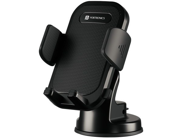 Portronics Clamp M4 Car Phone Holder Stand