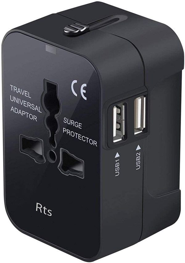 rts Universal Travel Adapter, International All in One