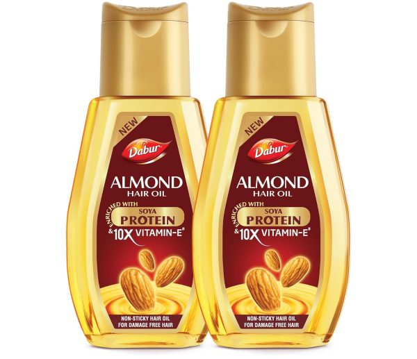 Dabur Almond Hair Oil - 580ml (290ml x 2)