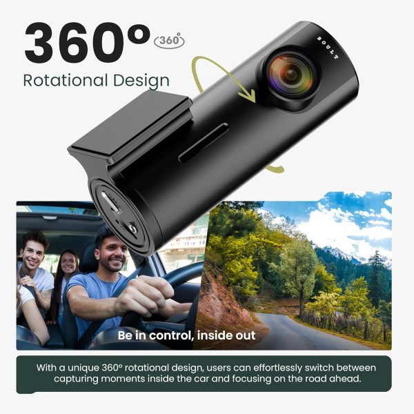 Boult Cruisecam X1 Dash Camera for Car | 1080p - Image 2