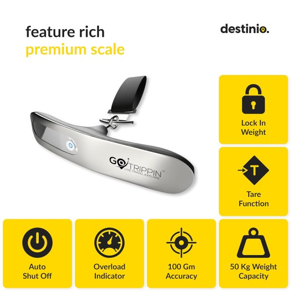 GoTrippin by Destinio Weight Machine for Luggage - 50 kg capacity - Image 2